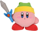 М'яка іграшка 1UP Distribution Super Mario: Kirby with sword 12 см (3760259935016) - зображення 1