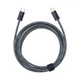 Кабель зарядный Baseus cable for iPhone USB Type C - Lightning Power Delivery 20W 0.5 м Slate Gray (CALD050216) - изображение 2