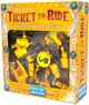 Додаток до настільної гри Days of Wonder Ticket to Ride: 20. Річниця Ексклюзивний набір потягів Жовтий (0824968999158) - зображення 3