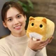 Мягкая плюшевая игрушка мультяшный Котокуб 20 см, бежевый - изображение 3