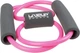 Эспандер восьмерка LiveUp Soft Expander 0.6x0.9x120 см L Pink-Grey (LS3202-Lp) - изображение 2