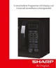 Мікрохвильова піч з грилем Sharp R642BKW 20 л 800 Вт чорний - зображення 5