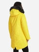 Парка зимняя с мехом женская Huppa Vivian 12498020-70002 XS Желтая (4741468555812) - изображение 2