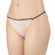 Трусики-стринги женские из сеточки на регуляторах Felisiya Lingerie Нежно-розовый 204-019c170 One size - изображение 1