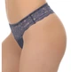 Труси-стрінги жіночі з мікрофібри та мережива Felisiya Lingerie Синій 210-141/ф М (2000011344016) - зображення 3