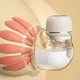 Електричний молоковідсмоктувач Wearable Breast Pump портативний бездротовий молоковідсмоктувач з функцією масажу та стимуляцією лактації білий - зображення 2