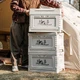 Складаний контейнер від Naturehike CNH22SN019, об'єм 25 л + 5 л, світло-сірого кольору - зображення 3