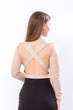 Боді жіночий NoBrand 42 Бежевий (p-9996-106272) - изображение 2