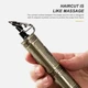Профессиональный триммер для волос professional hair clipper T9, аккумуляторный, золотистый, зарядка от сети - изображение 9