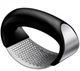 Пресс для чеснока GARLIC PRESS ручной из нержавеющей стали измельчитель металлический с ручкой черный чеснокодавка - изображение 1
