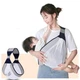 Рюкзак-перенесення для новонароджених BABY SLING дитячий слінг на ременях для немовляти, до 20 кг - зображення 9