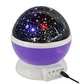 Ночник-проектор звездное небо Star Master Dream QDP01 фиолетовый питание от батареек, USB, теплый свет - изображение 7