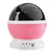 Ночник-проектор звездное небо Star Master Dream QDP01 розовый питание от батареек, USB, теплый свет - изображение 2