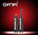 Триммер для носа ушей и бровей окантовочный Gemei GM-3109 2в1, машинка для стрижки на аккумуляторе с насадками - изображение 10