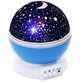 Ночник-проектор звездное небо Star Master Dream QDP01 синий питание от батареек, USB, теплый свет - изображение 1