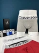 Набір чоловічих трусів Calvin Klein 5 штук якісні бавовняні боксери на середній посадці на кожен день, на подарунок, розмір М - зображення 4
