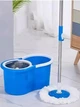 Швабра с автоматическим отжимом центрифугой и ведром Easy Mop “Круглая Швабра” вращение 360 градусов микрофибра - изображение 8