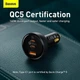 Автомобильное зарядное устройство Baseus CCZX-160CX QC v5.0 160W Черный (11339488) - изображение 4