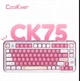 Бездротова дитяча клавіатура CoolKiller CK75 Pink (Р-202421) - зображення 3