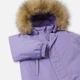 Детский зимний слитный термо комбинезон для девочки Reima Gotland 5100117C-5450 92 см Сиреневый (6438557106649) - изображение 6