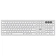 2E Клавиатура ножничная KS270 109key, WL/BT, EN/UK, серебристо-белый - изображение 1
