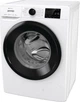 Gorenje Пральна машина фронтальна, 9кг, 1400, A+++, 54,5см, дисплей, інвертор, пара, Wi-Fi, білий - зображення 2