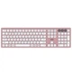 2E Клавиатура ножничная KS270 109key, WL/BT, EN/UK, розово-белый - изображение 1