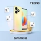 TECNO Смартфон Spark Go 2024 (BG6) 6.56" 3/64ГБ, 2SIM, 5000мА•год, Alpenglow Gold - зображення 7