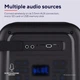 Trust Портативна акустична система Azura 50Вт, 1.0, ВТ 5.2, TWS, MP3, IPX4, RGB, Чорний - зображення 9