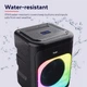 Trust Портативна акустична система Azura 50Вт, 1.0, ВТ 5.2, TWS, MP3, IPX4, RGB, Чорний - зображення 11