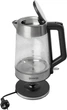 Gorenje Электрочайник 1.7л, 2,200 Вт, strix контроль, стекло, белый - изображение 2