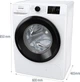 Gorenje Стиральная машина фронтальная, 8кг, 1400, A+++, 46,5см, дисплей, пар, инвертор, белый - изображение 16