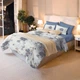 Простынь MBM HOME "Магия леса" 160x240 см синяя (BL-FS-01 BLUE) - изображение 1