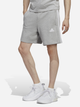 Krótkie spodenki męskie adidas M 3S FT SHORT IC9437 M Jasnoszare (4066745303314) - obraz 1