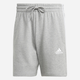 Krótkie spodenki męskie adidas M 3S FT SHORT IC9437 L Jasnoszare (4066745303321) - obraz 6