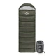 Спальний мішок Naturehike U150 NH20MSD07 (11°C) правий зелений 220 см (6927595764398-R) - зображення 1