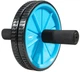 Ролик для пресса LiveUp Exercise Wheel 18 см Blue-Black (LS3160B) - изображение 1
