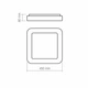 Светильник VIDEX EDGE-SC-72W-WHITE VLE-ESC-72W - изображение 2