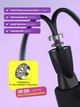 Скакалка для боксу професиональная на подшипниках Profi черная - изображение 4