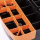 Степ-платформа LiveUp Power Step 68x28x10 см Black-Orange (LS3168A) - изображение 4