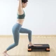 Степ-платформа LiveUp Power Step 68x28x10 см Black-Orange (LS3168A) - изображение 5
