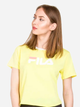 Футболка бавовняна жіноча Fila Wmn Salome Tee 687614-190 S Жовта (4044185747257) - зображення 1