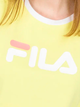 Футболка бавовняна жіноча Fila Wmn Salome Tee 687614-190 S Жовта (4044185747257) - зображення 3