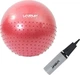 Фітбол масажний з насосом LiveUp Half Massage Ball (LS3569) - зображення 1