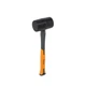 Молоток резиновый Bradas FIBERGLASS 450 г (DIY-HF6045) - изображение 2