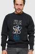 Світшот YAPPI чоловічий чорний "Think like a proton. Always positive" XL Чорний (MSWB1518) - изображение 1