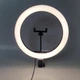 Кільцева LED лампа зі штативом 2м RING FILL LIGHT 30см свтлодіодна від USB селфі кольцо - QX-300T - зображення 7