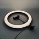 Кільцева світлодіодна Led-лампа YQ 30 cm тримачем для телефона та кріпленням під штатив - QX-300, чорна - зображення 9