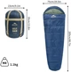 Спальный мешок с капюшоном Naturehike MJ300 CNK2300SD014 Темно-голубой (6976023923081) - изображение 2