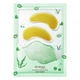 Набір гідрогелевих патчів для шкіри навколо очей та губ Bioaqua Moisturizing Eye and Lip Mask (зелений) 14г - зображення 1